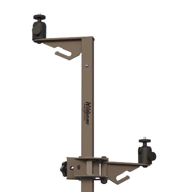Wildgame Innovations WGICSMP Dual Mount Camera Stand - Tan Steel 29-49 in Adjustable Height