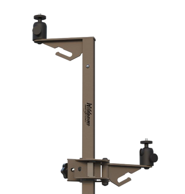 Wildgame Innovations WGICSMP Dual Mount Camera Stand - Tan Steel 29-49 in Adjustable Height