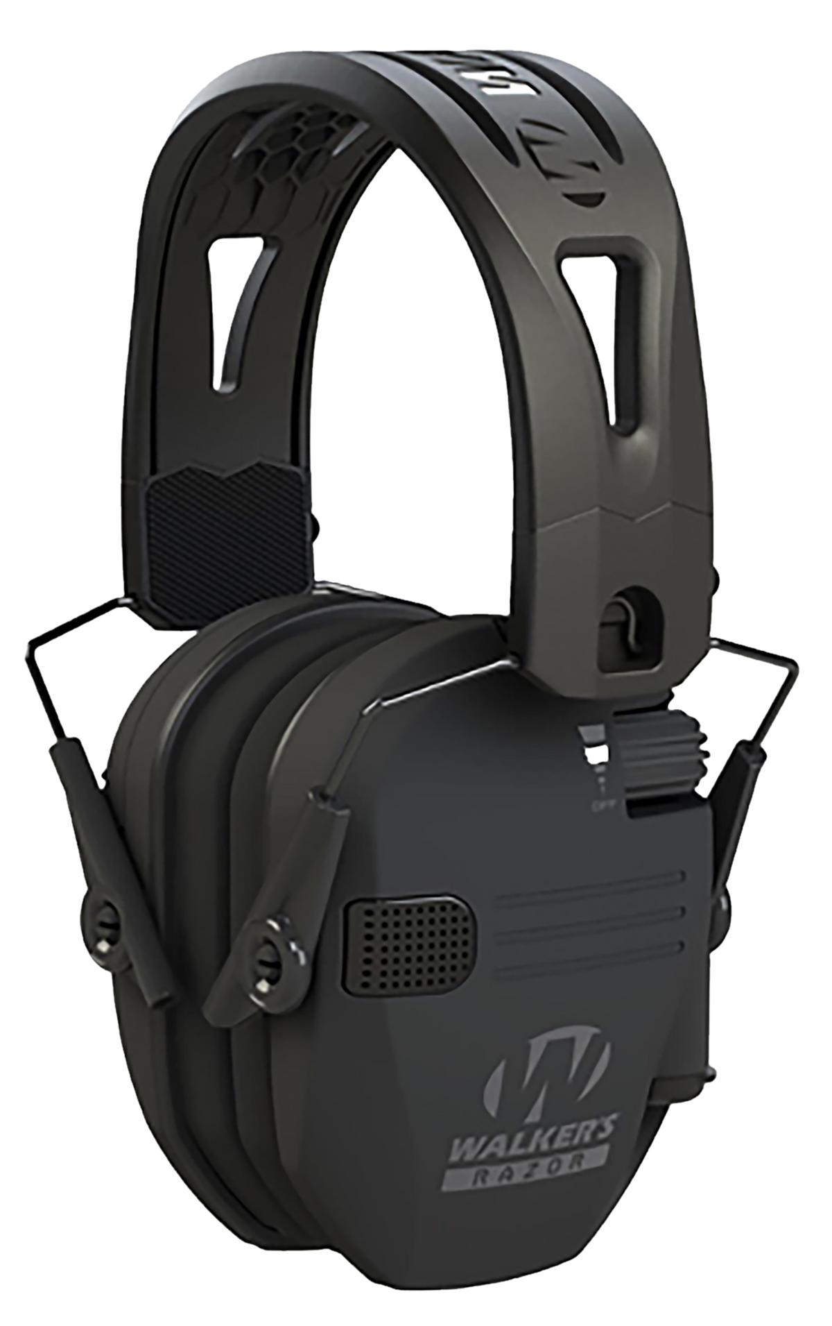 Walkers Game Ear Razor Tacti-Grip 23 dB Over the Head Black Polymer