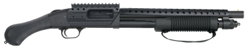Mossberg 590 Shockwave SPX 12 Gauge 3" 14.38" 5+1 Pump-Action Shotgun - Blued Heat Shield, Side Saddle