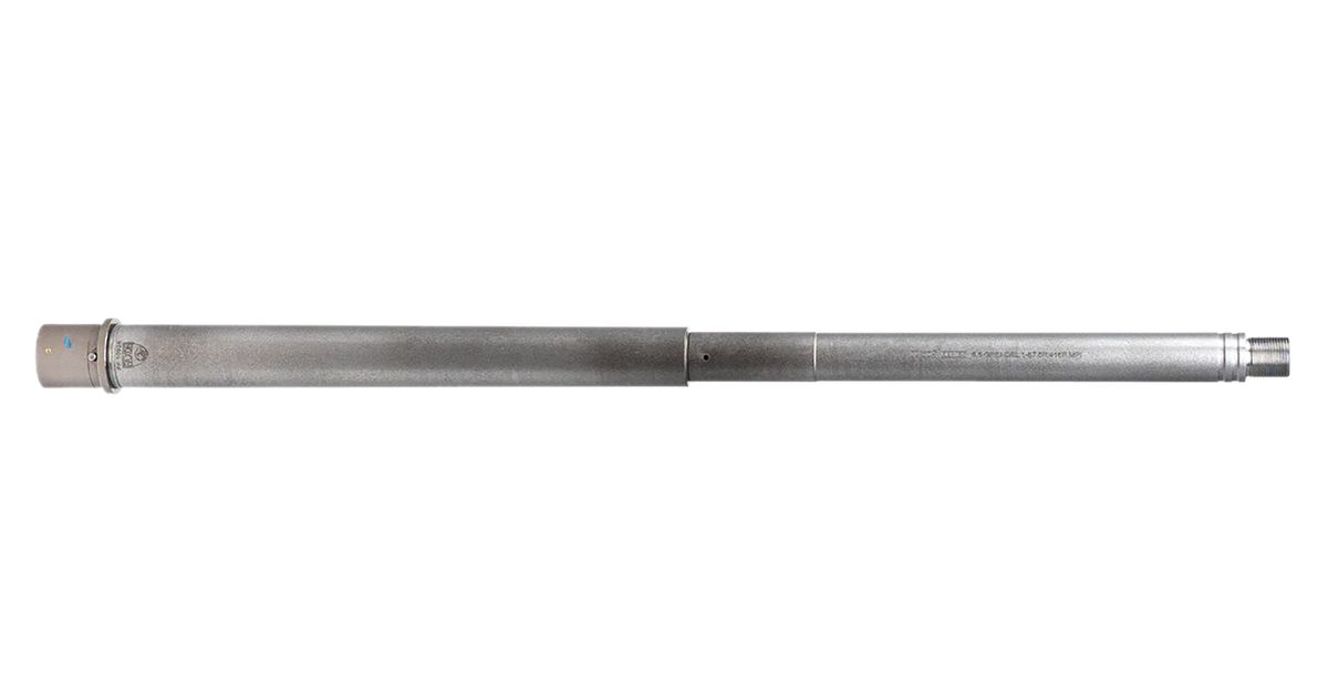Faxon Firearms Match Series Target 6.5 Grendel 18" 5R Barrel - Bead Blast 416-R Stainless - AR-15