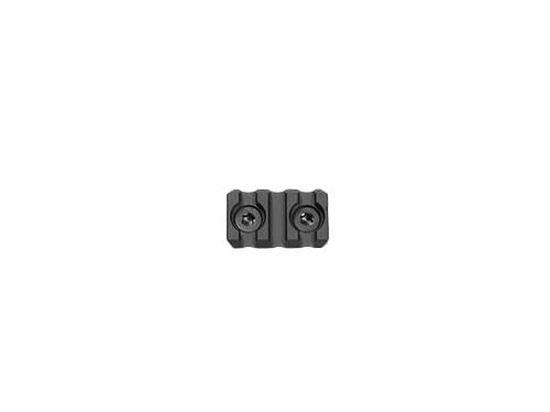 Seekins Precision M-LOK Rail Section 3-Slot Picatinny 6061-T6 Aluminum Black Hardcoat Anodized