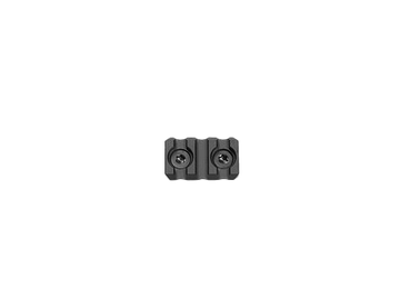 Seekins Precision M-LOK Rail Section 3-Slot Picatinny 6061-T6 Aluminum Black Hardcoat Anodized