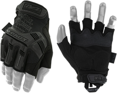 Mechanix Wear M-Pact Covert Fingerless Black Synthetic Leather XL Tactical Gloves