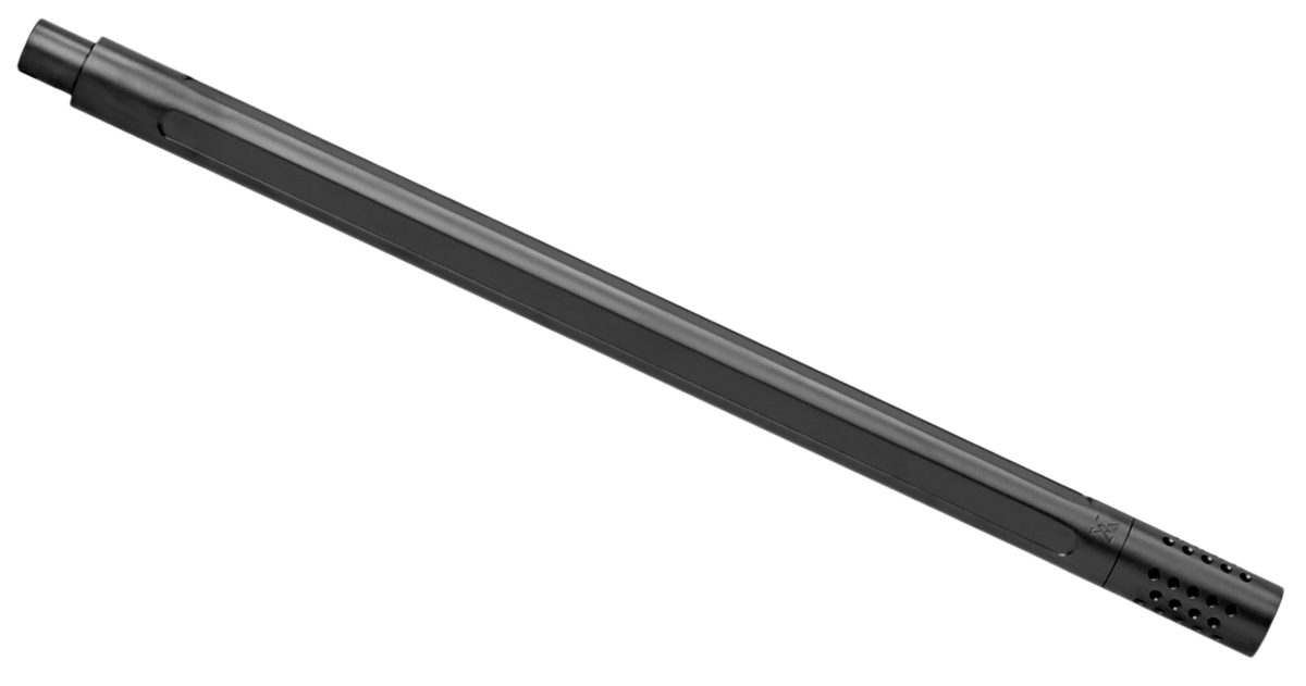 True Precision TP/22 16" 22 LR Compensated Bull Barrel - Black DLC 416R Stainless, Fits Ruger 10/22