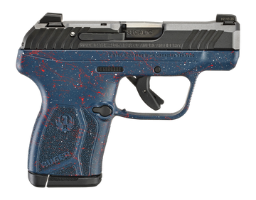 Ruger LCP Max 250th Anniversary .380 ACP 2.80" 10+1 Semi-Auto Pistol - Liberty Blue Splatter