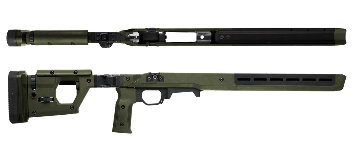 Magpul Industries Pro 700 Folding Stock OD Green for Remington 700 Short Action
