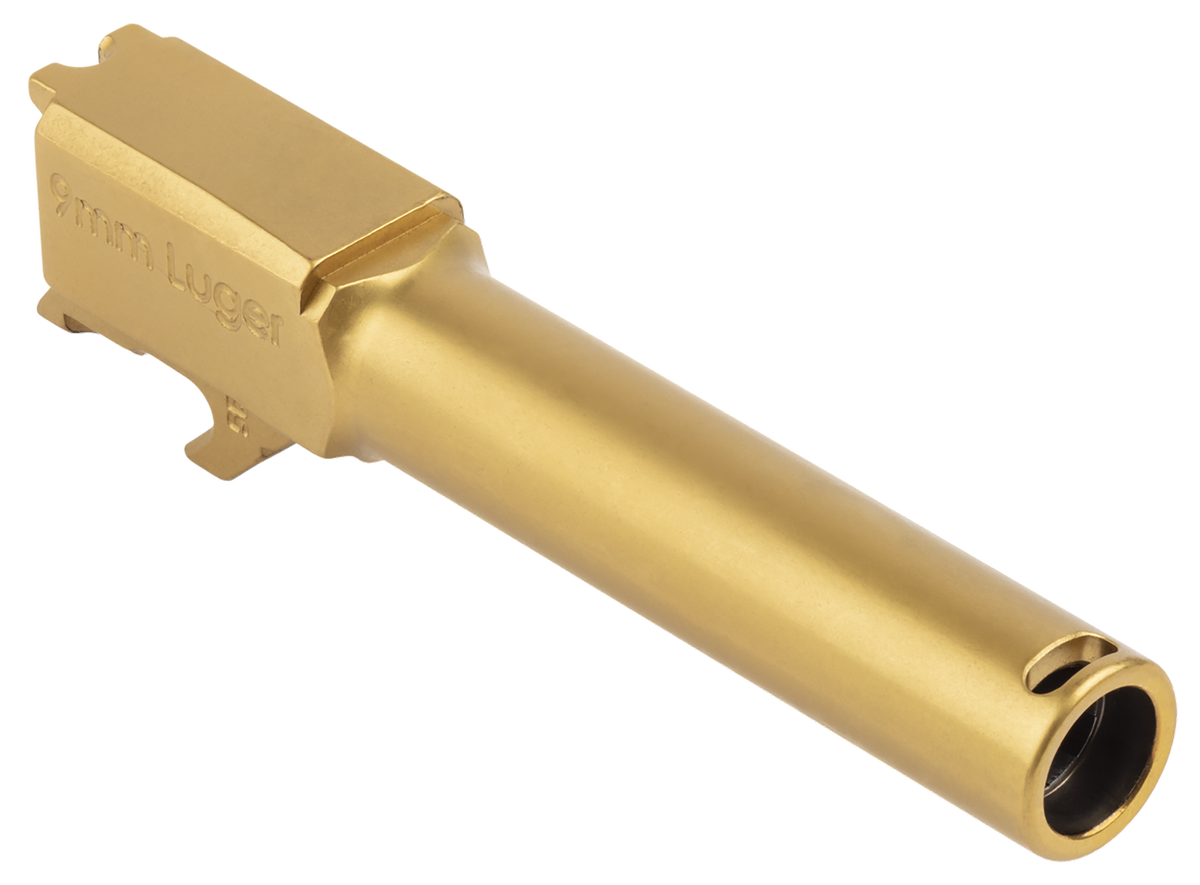 Smith & Wesson M&P PC Shield EZ 9mm 3.83" Ported Stainless Steel Barrel - Gold