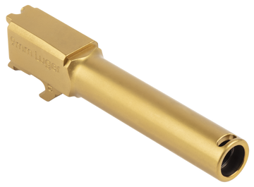 Smith & Wesson M&P PC Shield EZ 9mm 3.83" Ported Stainless Steel Barrel - Gold