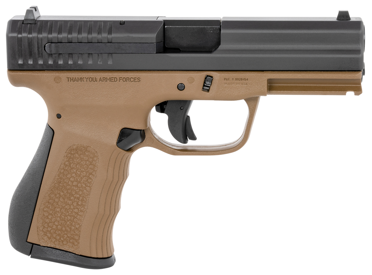 FMK 9C1 G2 9mm Luger 4" 14+1 Semi-Auto Pistol - Burnt Bronze