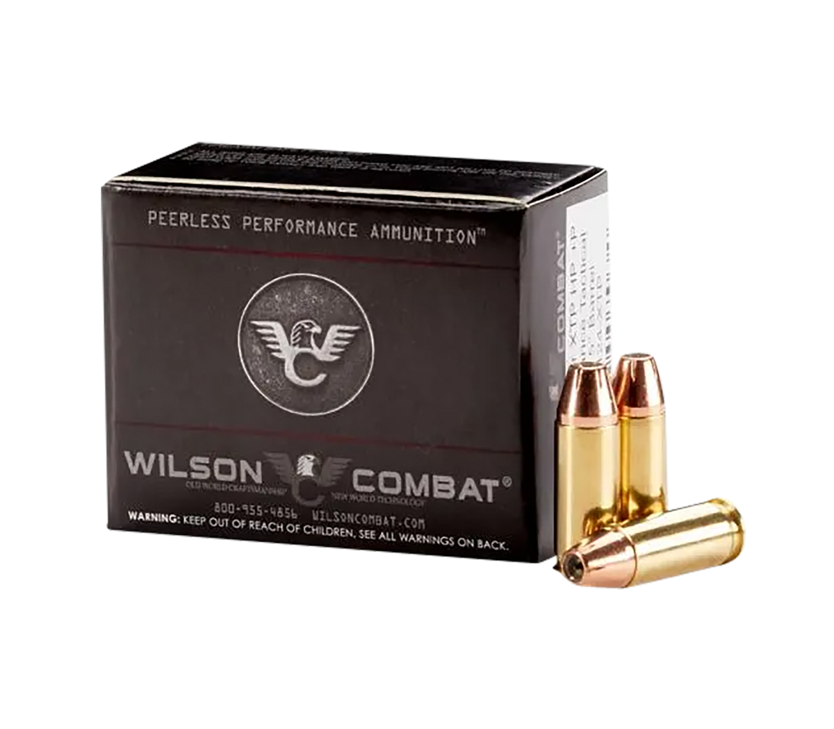 Wilson Combat 38 Super 124gr Hornady FTX 20rd Box/200rd Case - Box or Case