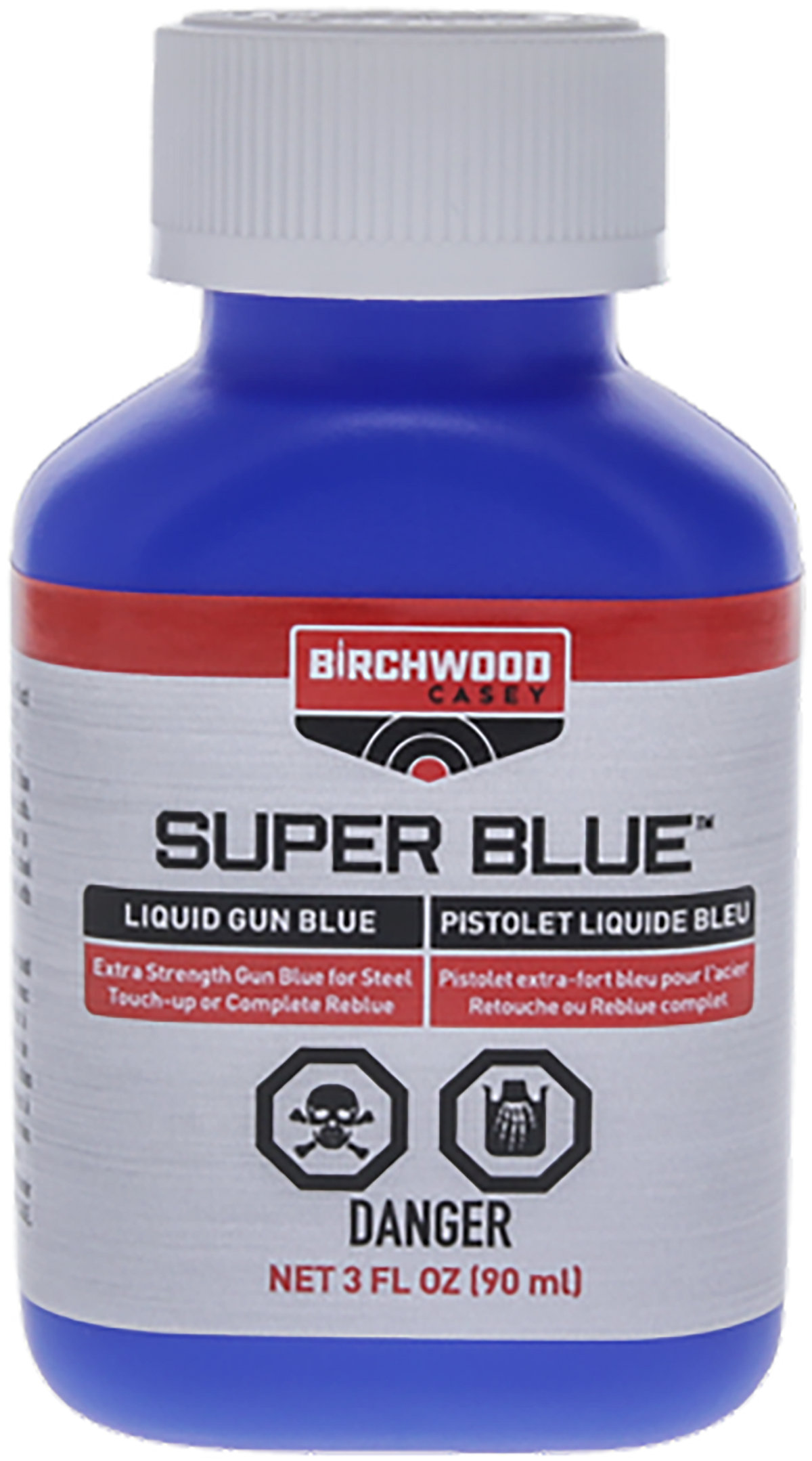 Birchwood Casey 13425 Super Blue Liquid Gun Blue 3 oz Bottle