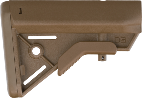 B5 Systems Bravo AR-15 Stock - Coyote Brown Synthetic Mil-Spec