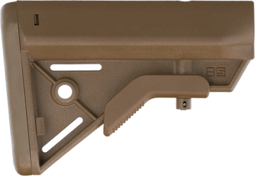 B5 Systems Bravo AR-15 Stock - Coyote Brown Synthetic Mil-Spec
