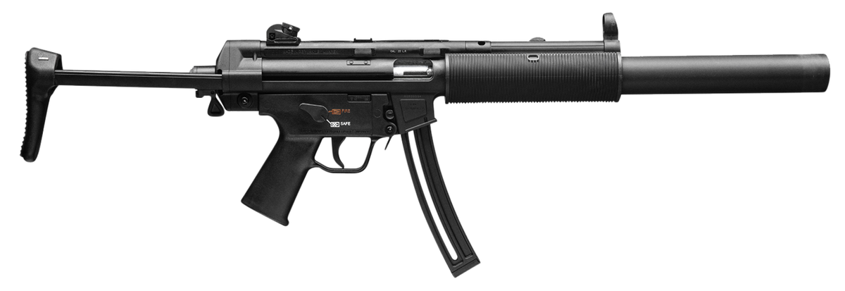 HK MP5 .22 LR 16.10" 10+1 Semi-Auto Rifle