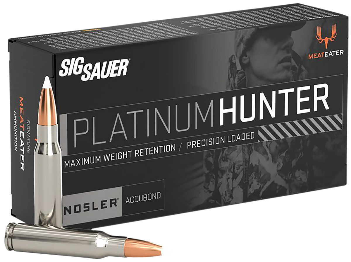 Sig Sauer Platinum Hunter 7mm Rem Mag 160gr AccuBond - Box or Case