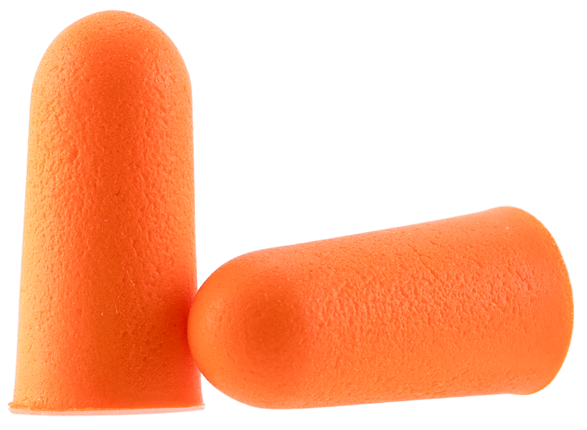 Walkers Game Ear Foam Ear Plugs 32 dB NRR In The Ear Orange 50 Pair