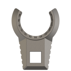 Real Avid Master-Fit Delta Ring Barrel Nut Wrench - Titanium/Stainless Steel for AR-Platform
