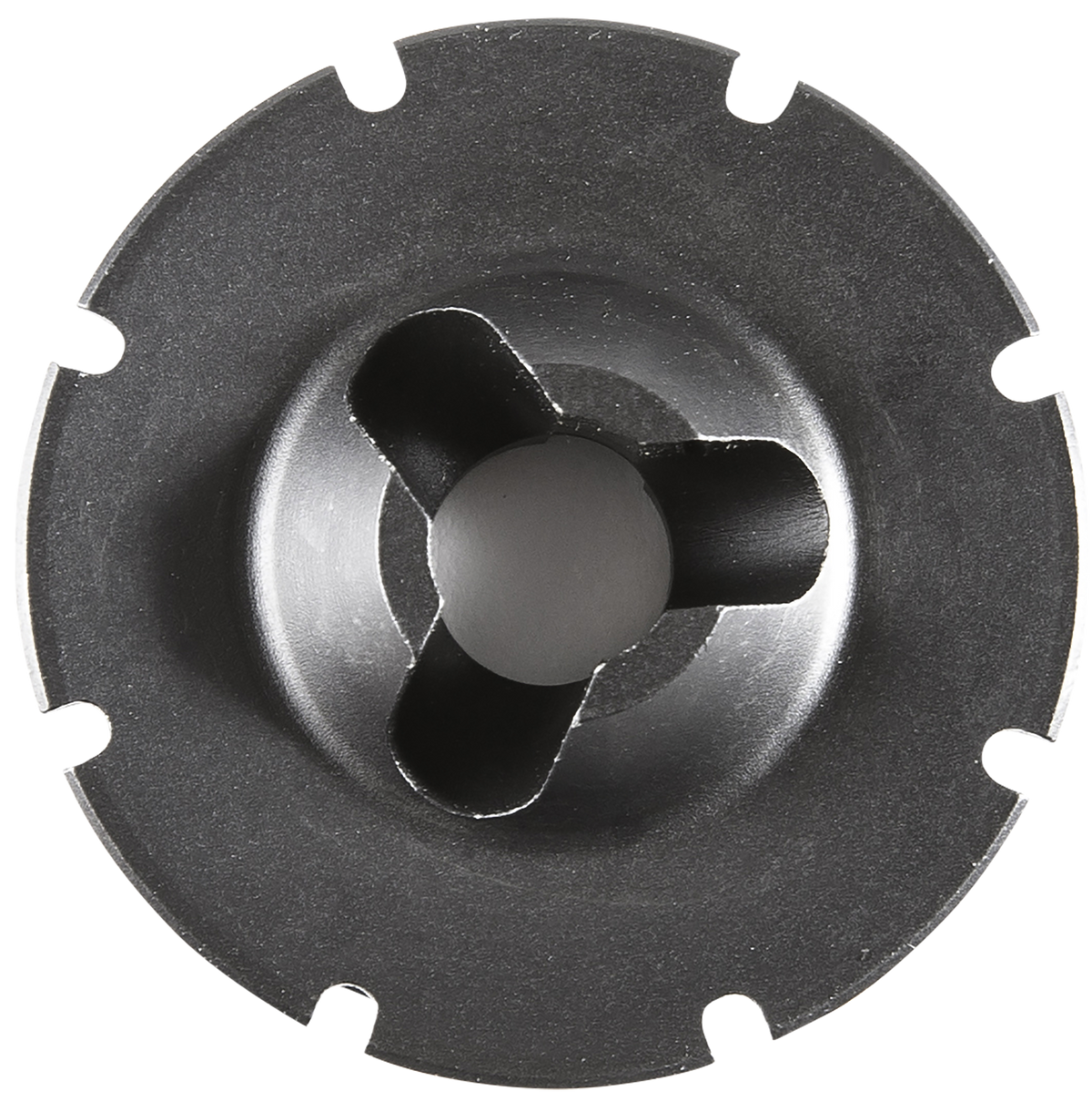 Dead Air DA206 Flash Hinder Front Cap R-Series 5.56mm 17-4 Stainless Steel Black Nitride