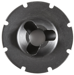 Dead Air DA206 Flash Hinder Front Cap R-Series 5.56mm 17-4 Stainless Steel Black Nitride