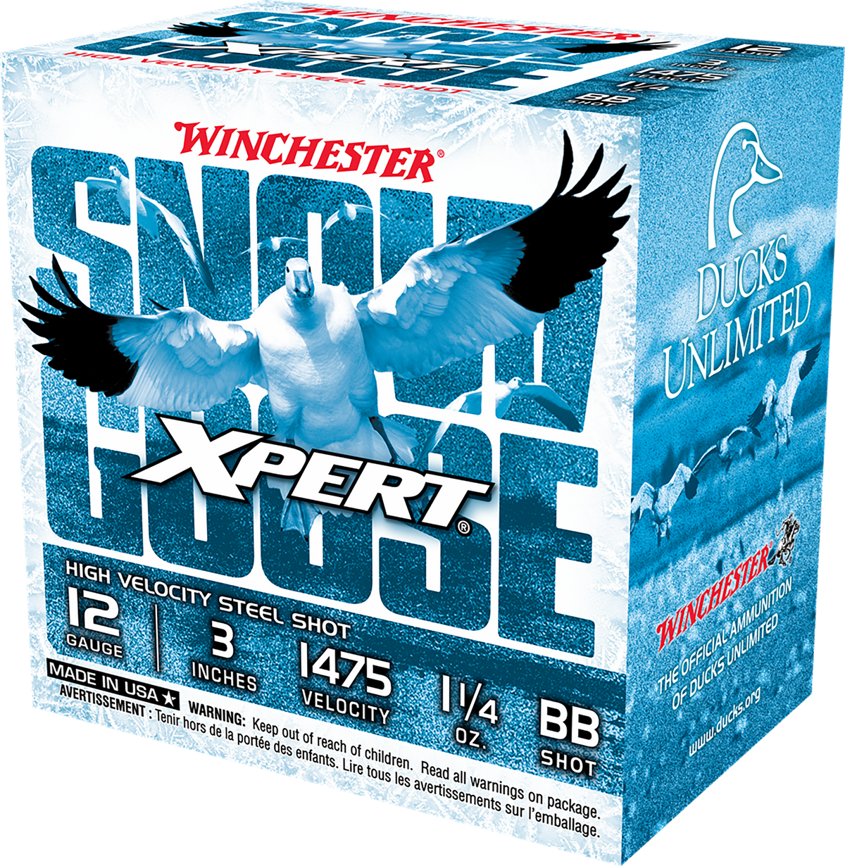 Winchester Ammo Xpert Snow Goose 12 Gauge 3" 1-1/4 oz BB Shot 25 Rd - Box or Case