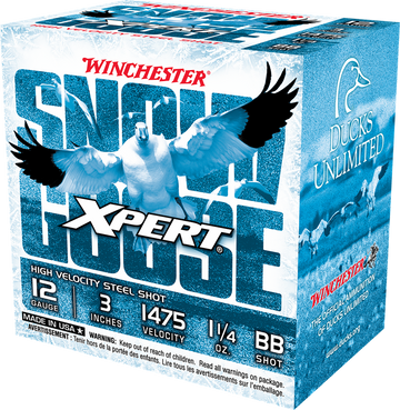 Winchester Ammo Xpert Snow Goose 12 Gauge 3" 1-1/4 oz BB Shot 25 Rd - Box or Case