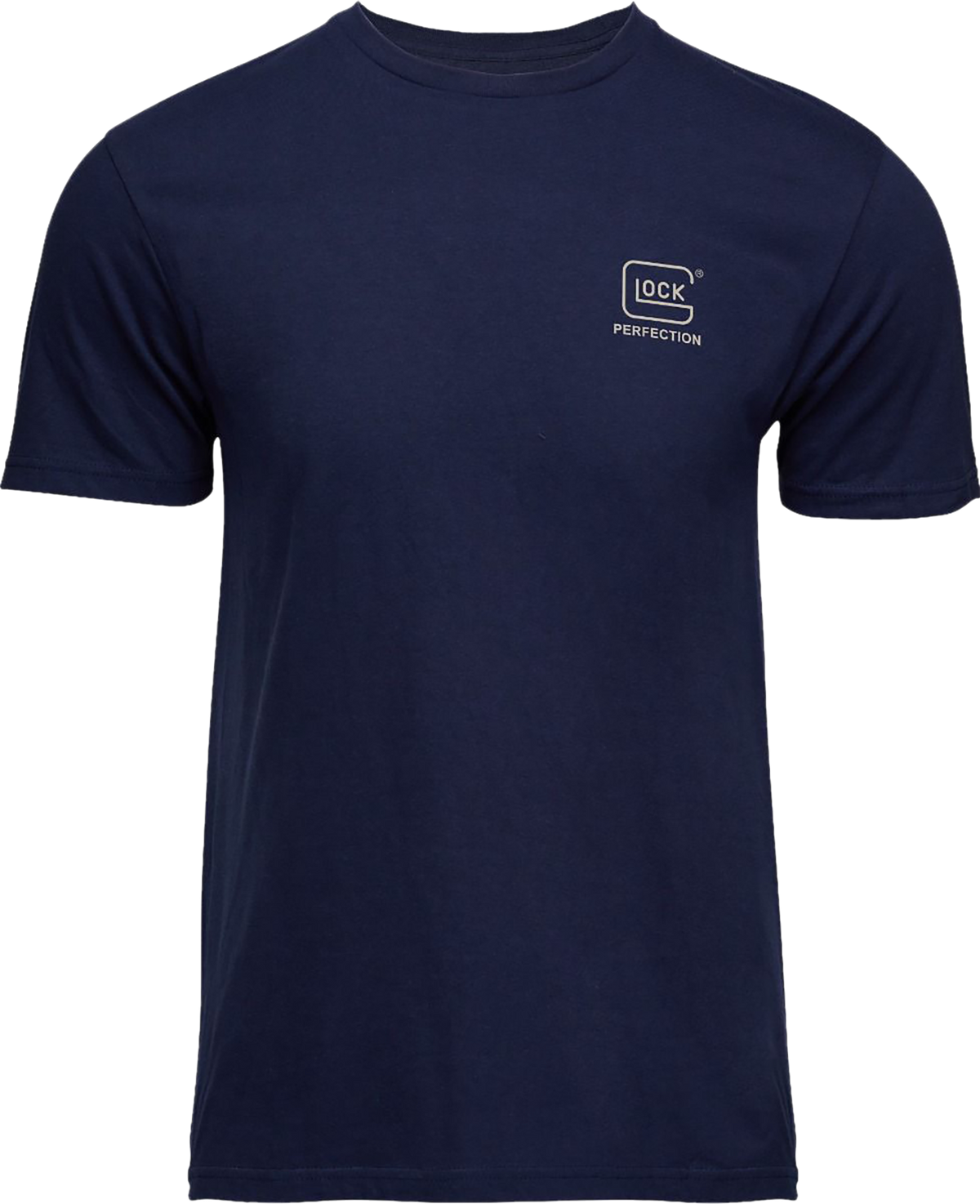 Glock Strong Tee Navy Ringspun Cotton Short Sleeve T-Shirt Medium