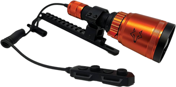 Foxpro Bowfire LED Bowfishing Light - 18650 Li-ion Rechargeable - Black/Orange