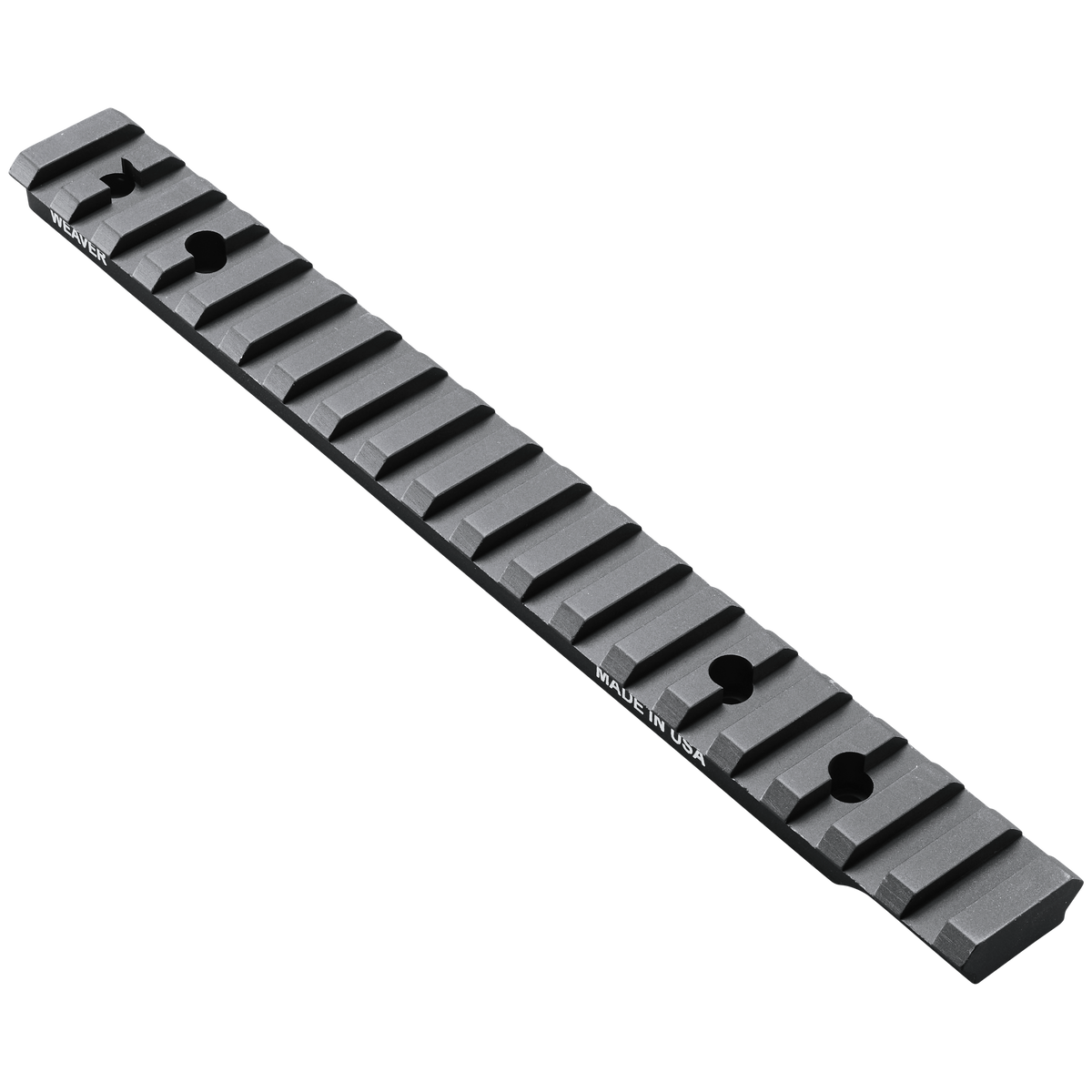 Weaver Mounts 99487 Extended Multi-Slot Base Black Anodized Aluminum Savage Axis
