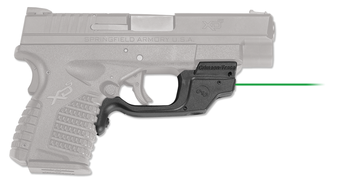 Crimson Trace Laserguard LG-469G Green Laser Sight for Springfield XD-S