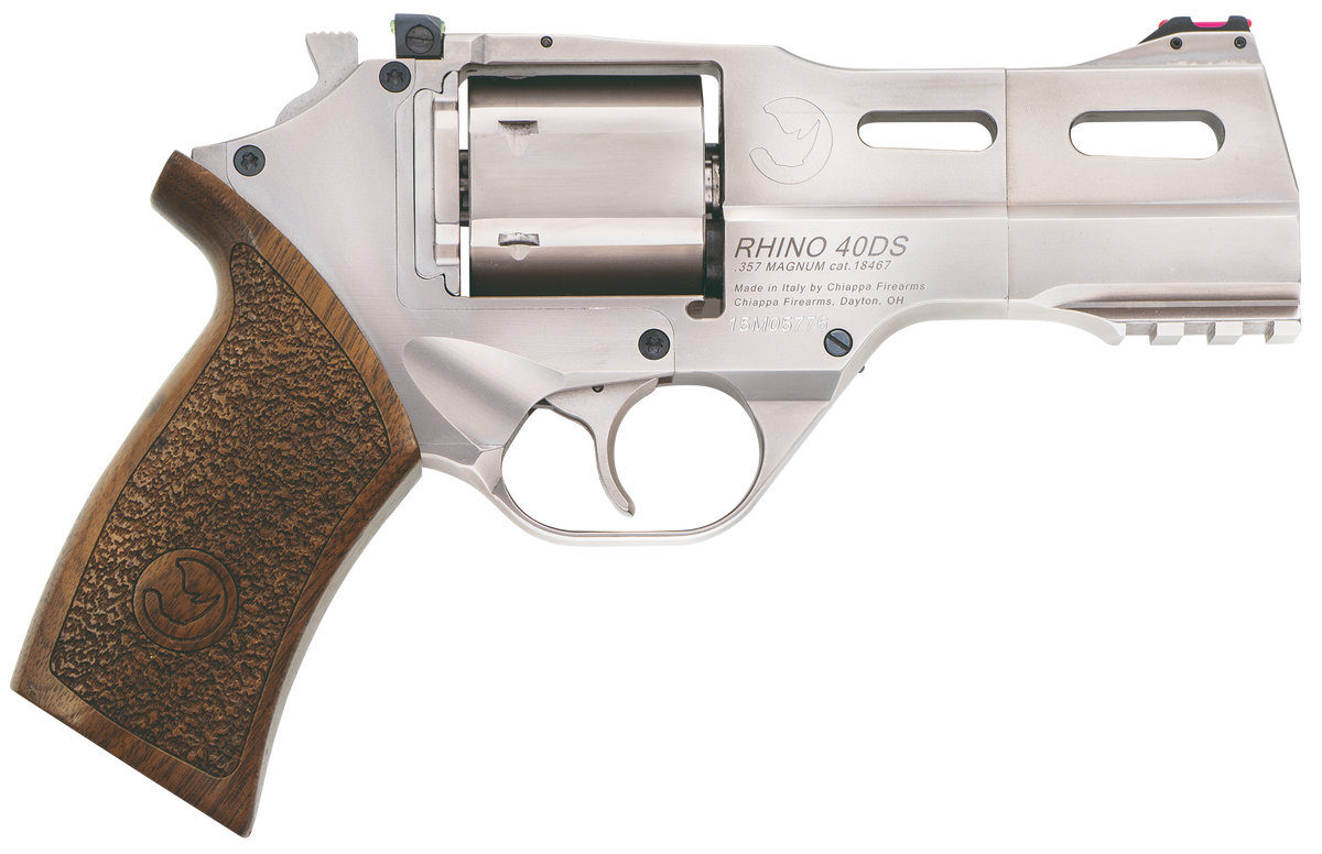 Chiappa Firearms Rhino 40SAR 357 Mag 4" 6-Shot SAO Revolver - CA Compliant