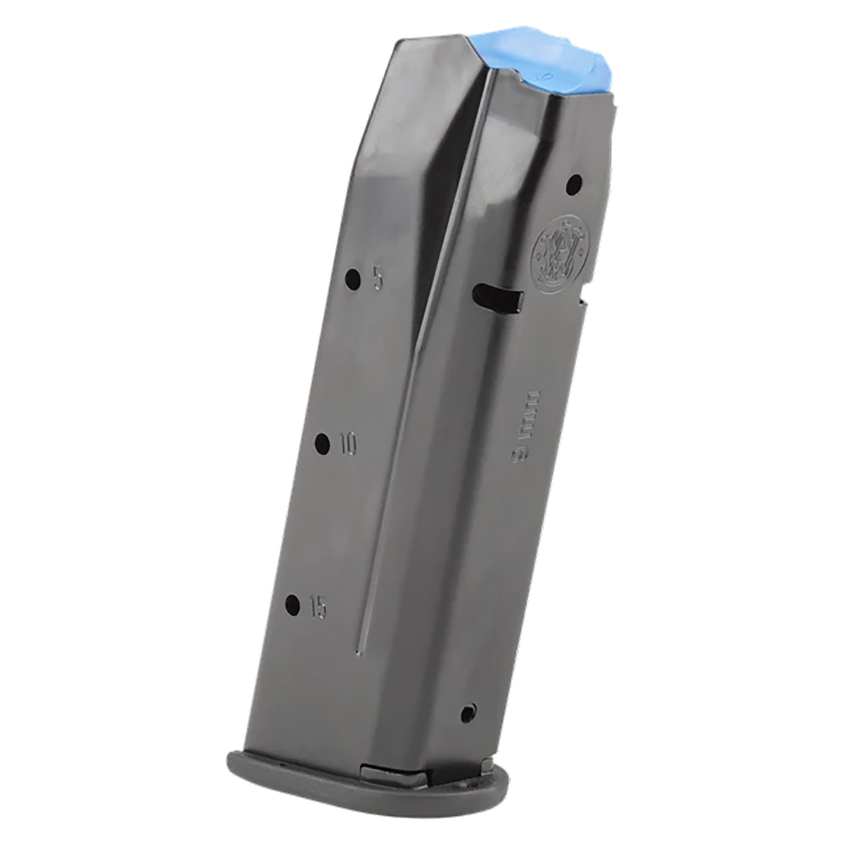 Smith & Wesson CSX 9mm Luger 15-Round Blued Steel Pistol Magazine