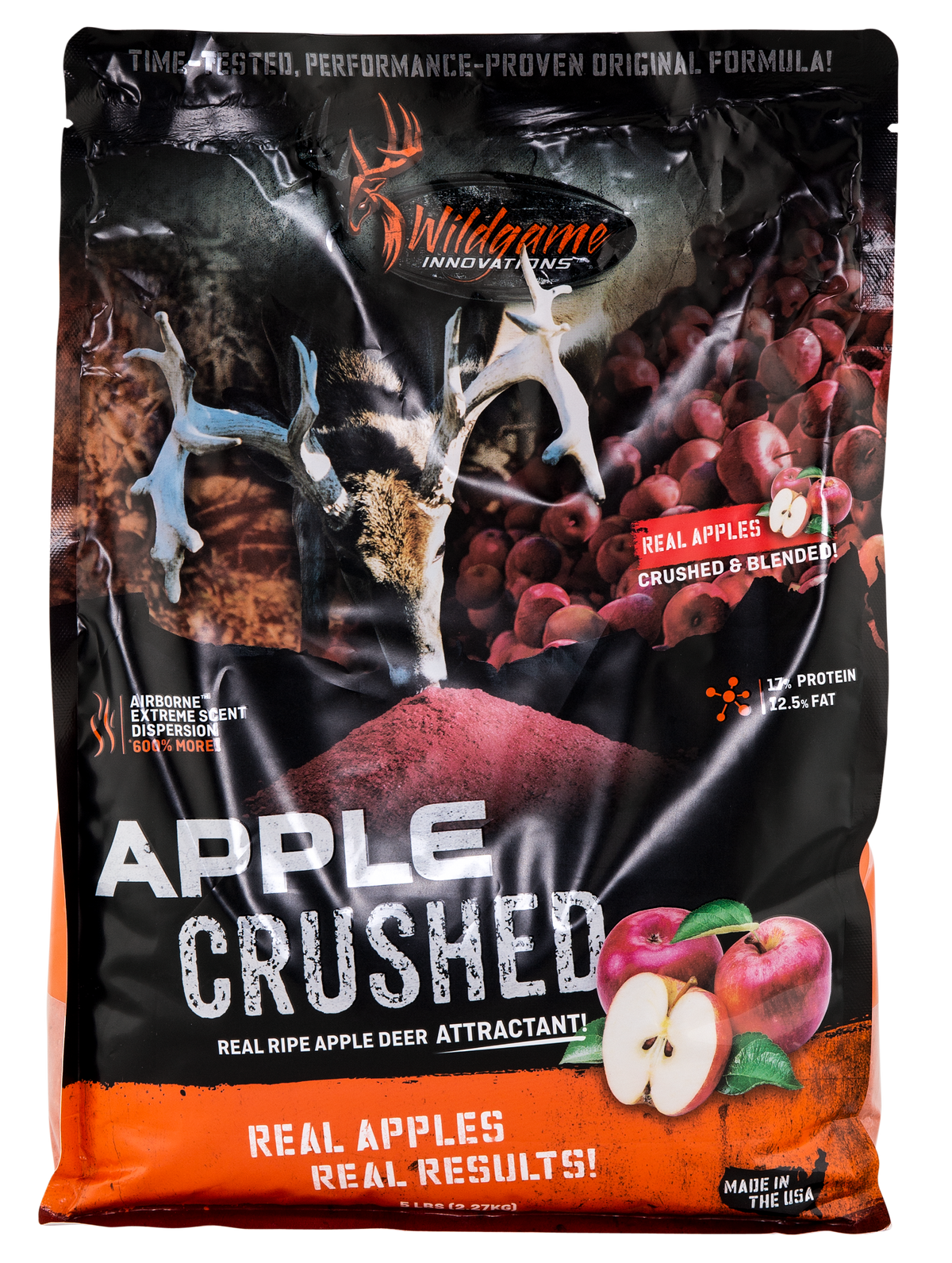 Wildgame Innovations Apple Crush 5 lb Deer Attractant - Case of 3