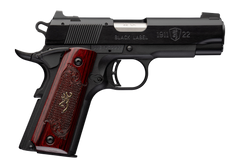 Browning 1911 Black Label Medallion Compact 22 LR 10+1 3.63" Semi-Auto Pistol