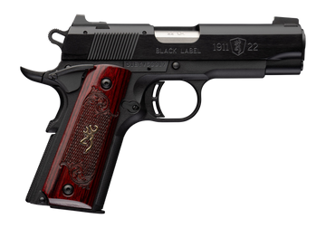 Browning 1911 Black Label Medallion Compact 22 LR 10+1 3.63" Semi-Auto Pistol