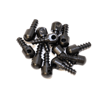 GrovTec GTHM60 Wood Screw Swivel Studs 0.5" 12-Pack Black