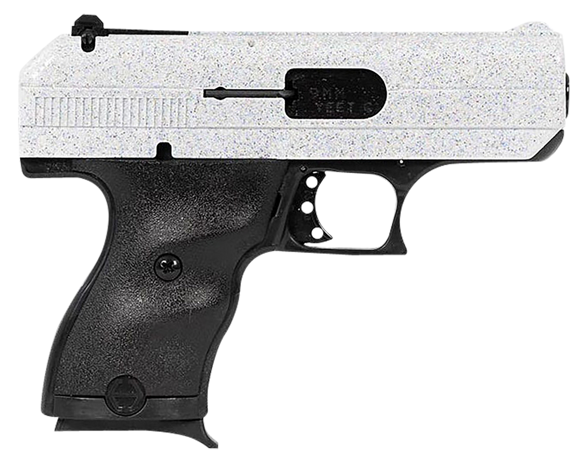 Hi-Point 916WHSP C9 9mm Luger 3.5" 8+1 SAO Pistol - White Sparkle Slide
