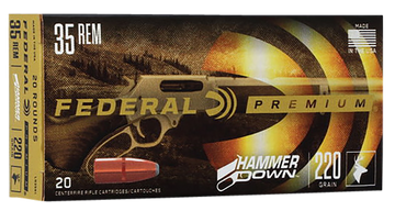 Federal Premium HammerDown 35 Rem 220gr Bonded Hollow Point 20 Rd - Box or Case
