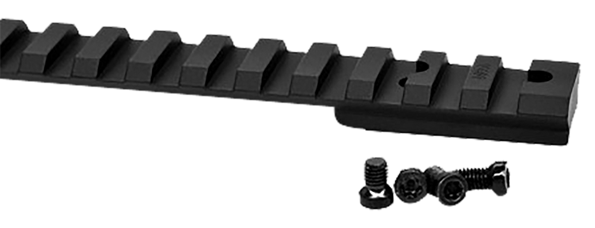 Warne Vapor Picatinny Rail Savage 110 Short Action 20 MOA Black Anodized Aluminum