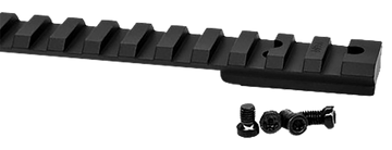 Warne Vapor Picatinny Rail Savage 110 Short Action 20 MOA Black Anodized Aluminum