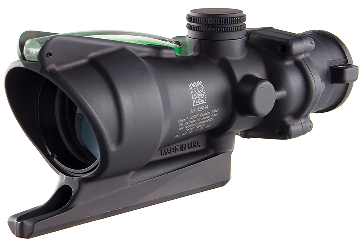 Trijicon ACOG 4x32mm .223/5.56 BDC Dual Illuminated Green Donut Riflescope - Matte Black