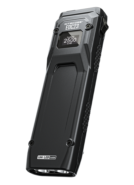 Nitecore EDC23 2500 Lumen USB-C Rechargeable Ultra-Slim EDC Flashlight
