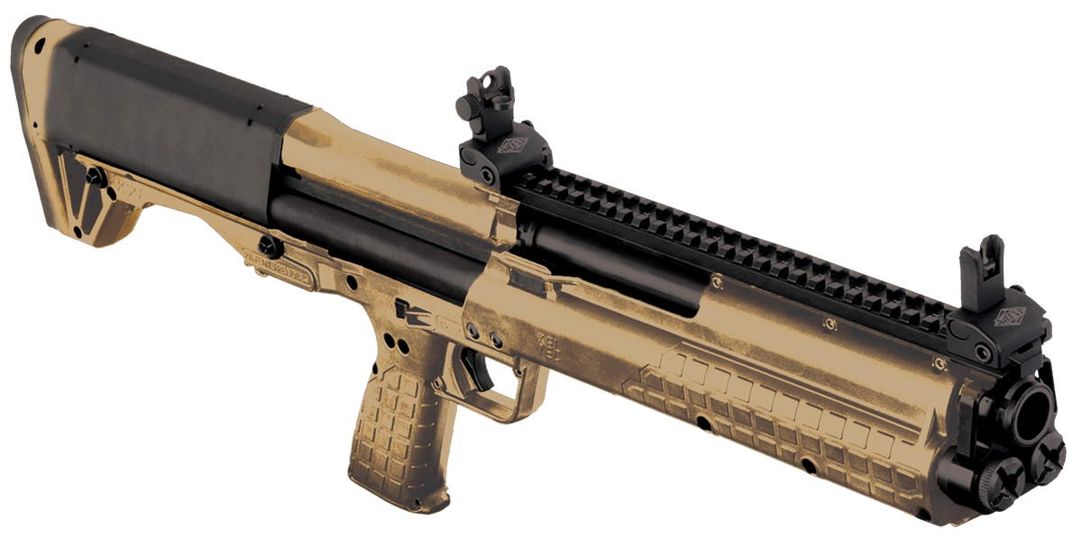 Kel-Tec KSG Tan 12 Gauge 18.50" 3" 14+1 Pump Action Bullpup Shotgun