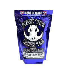 McLane Group Lick Em Stick Em Hog Attractant 4lb - 10/Case