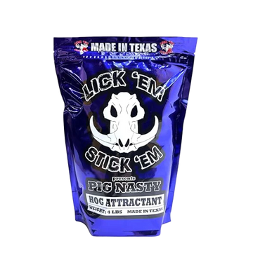 McLane Group Lick Em Stick Em Hog Attractant 4lb - 10/Case