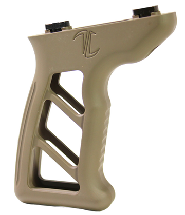 Timber Creek Outdoors Enforcer M-LOK Vertical Foregrip - Flat Dark Earth Billet Aluminum