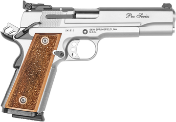 Smith & Wesson 1911 Performance Center Pro 9mm Luger 5" 10+1 Semi-Auto Pistol - Matte Silver