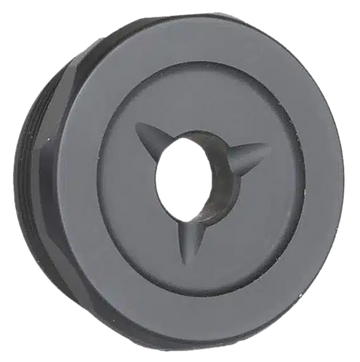 JK Armament 155 Pro Flash Reducer End Cap 30 Cal 1.375"x24 Ti6AL4V Titanium Black