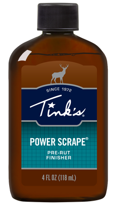 Tinks Power Scrape Pre-Rut Finisher Deer Attractant 4 oz Bottle