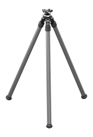 Leofoto USA STO-322CX Inverted Carbon Fiber Tripod 66.34" Max w/ Integrated Lever-Release Ballhead